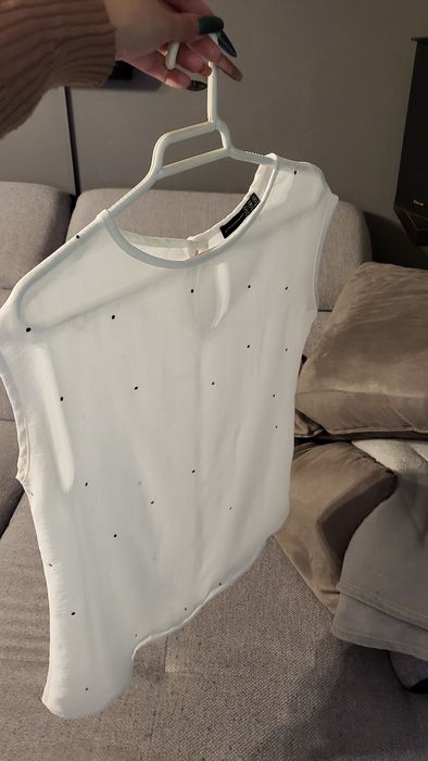 Blusa transparente