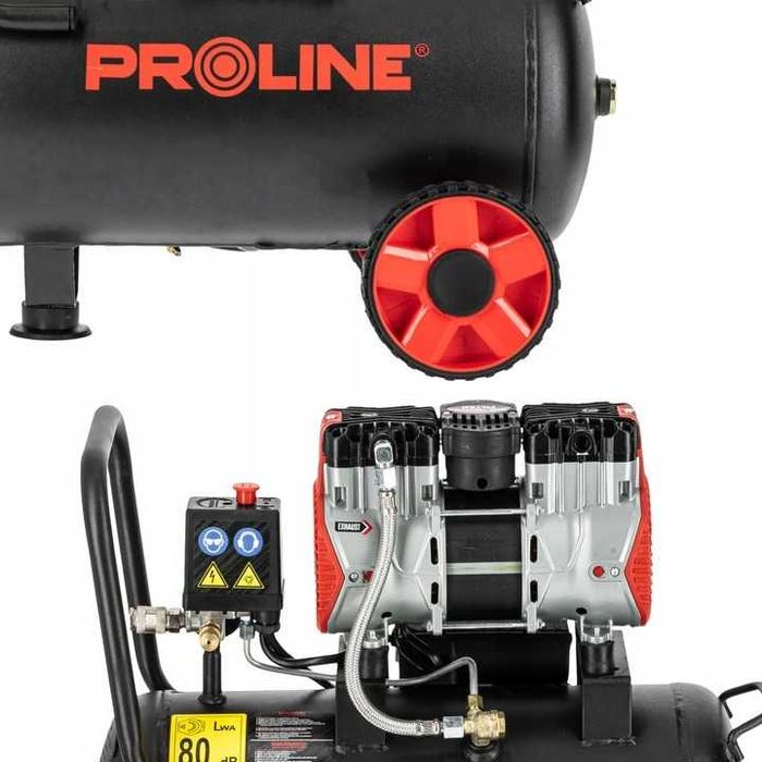 Безмасляний поршневий компресор 50 л P200005 8 бар компрессор ТИХИЙ