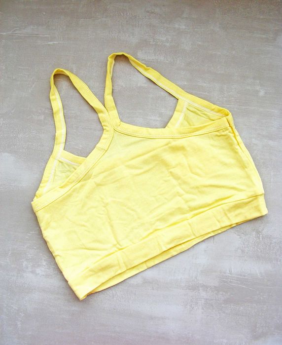 Топ жіночий жовтий Топ женский желтый