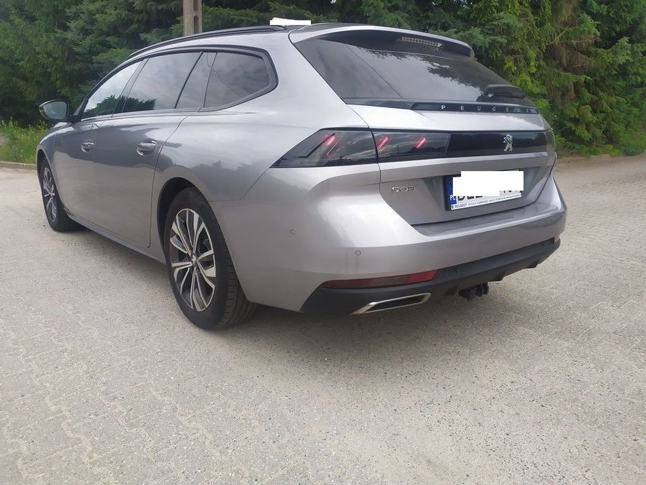 Peugeot 508 Niski przebieg Skóry Martwe Pole Bogato wyposażony