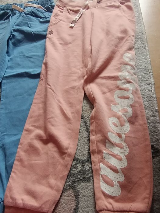 Komplet dwóch par nowych spodni 122/128 cm, lupilu