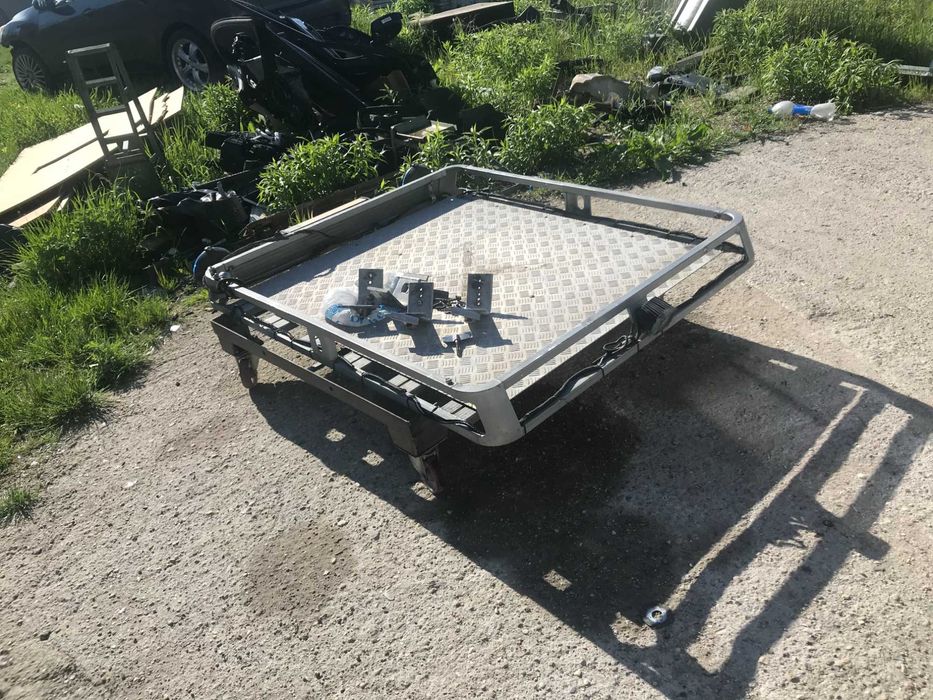 bagażnik wyprawowy 4x4  platforma do terenówki off road ledy