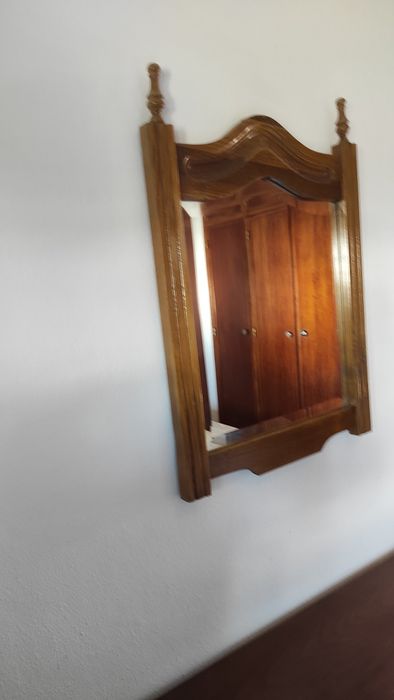 Espelhos de quarto em madeira maciça