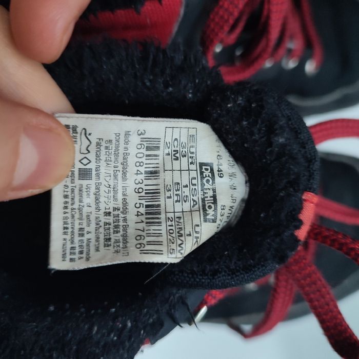 Buty zimowe ocieplane wodoodporne Quechua