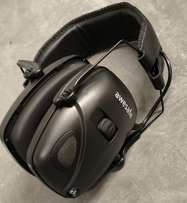 Słuchawki strzeleckie taktyczne aktywne ochronne nauszniki AWESAFE