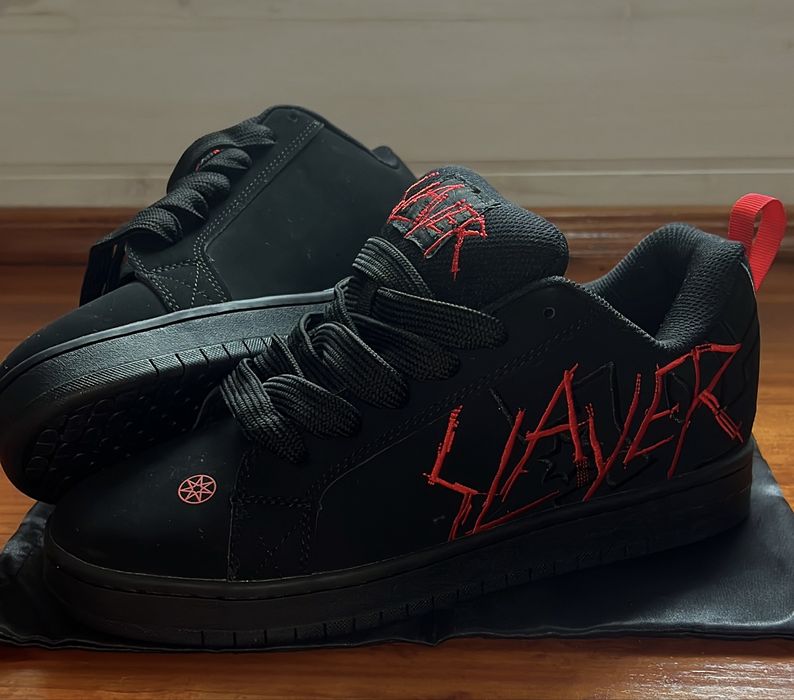 Кросівки чоловічі DC Slayer, розмір 43 устілка 27,5 см, нові чорні замша street/skate стиль