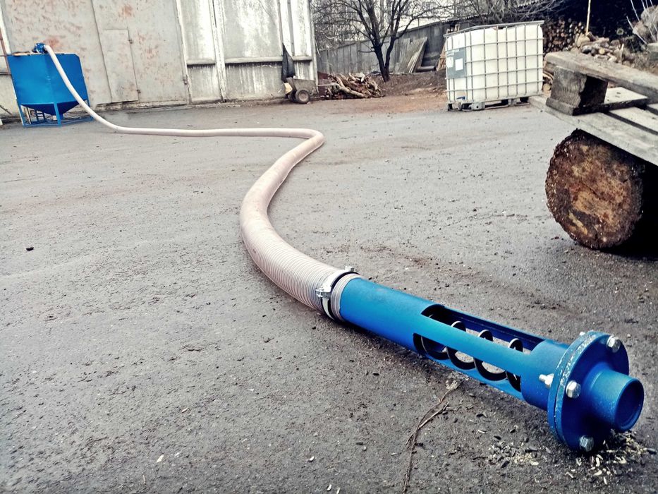 навантажувач для зерна гнучкий шнек погрузчик гибкий спіральний FA90