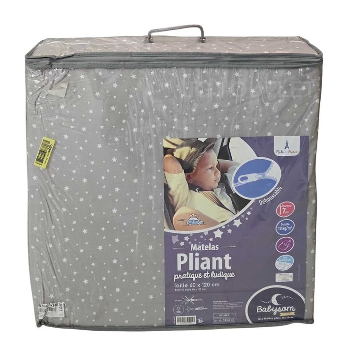 Materac Babysom 1423795 miękki 120 x 60 x 7 cm