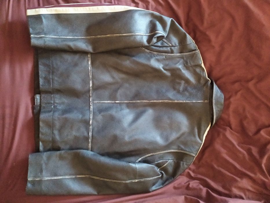 Легендарна вiнтажна шкiряна куртка mangoon.Мото