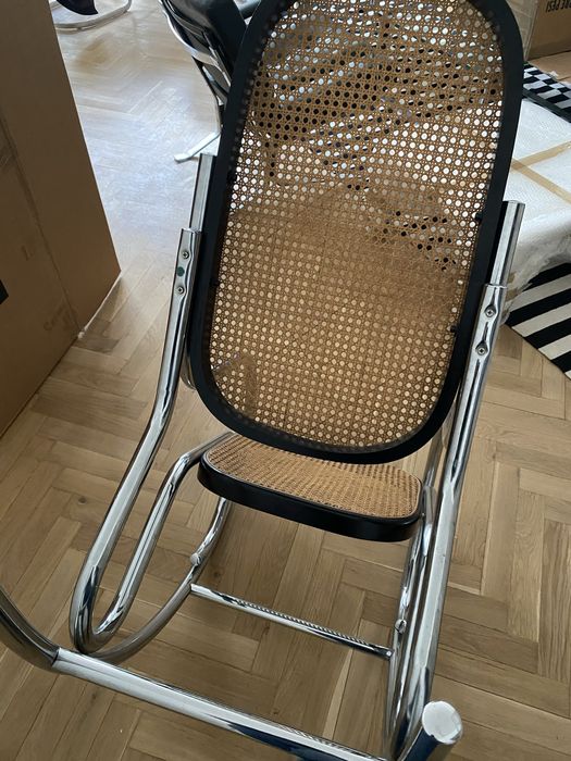 Fotel bujany, Cesca, Marcel Breuer, bauhaus, vintage design.Thonet