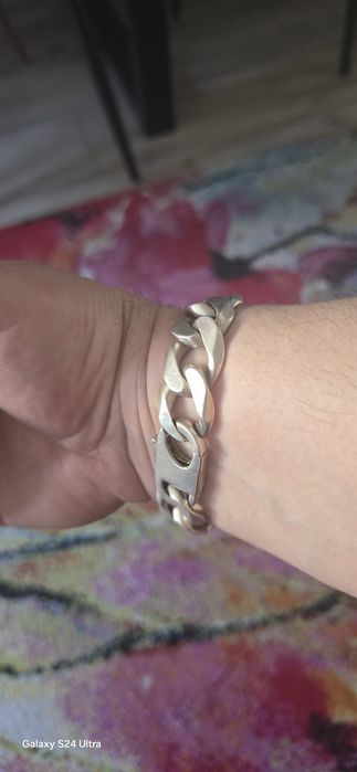 Bransoleta pancerka 25cm 150gram 2cm szeroka