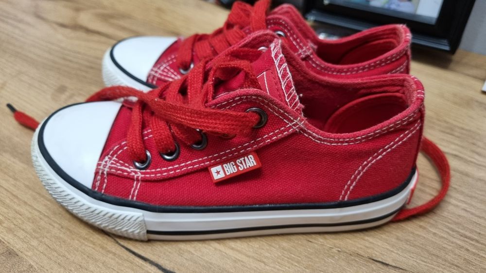 Trampki Big Star czerwone