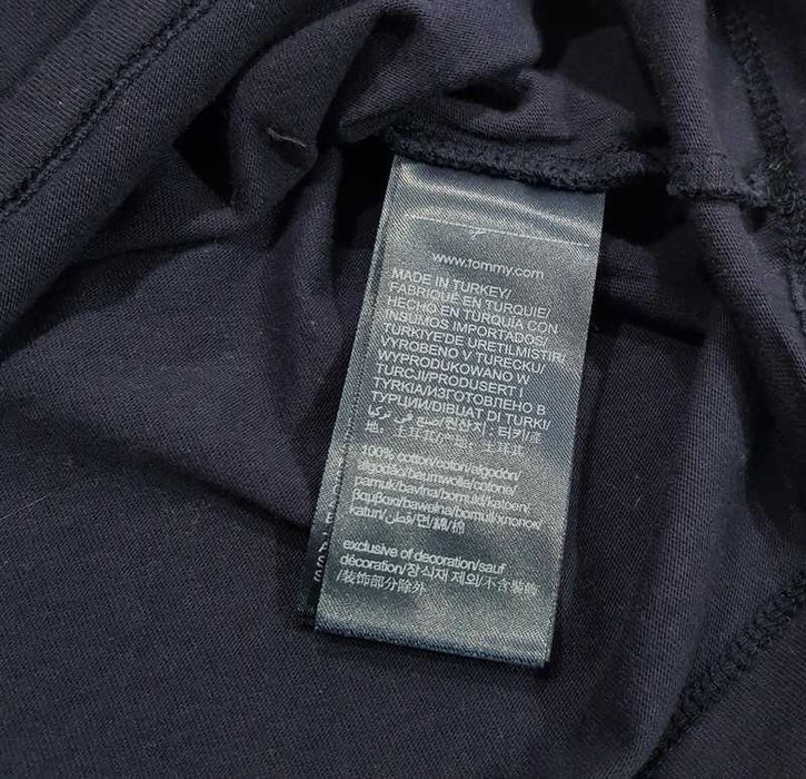 Tommy Hilfiger * koszulka * bufiaste rękawki * granatowa * damska * M