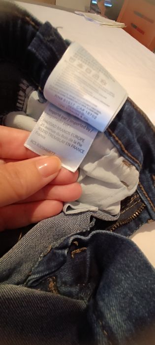 Calças ganga. Levi's. Menina 10 Anos. Como novas