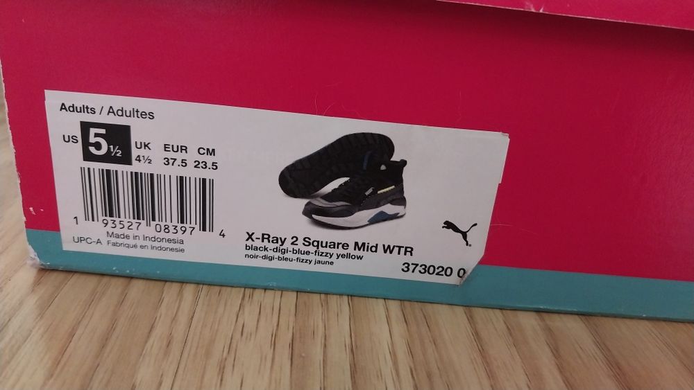 PUMA X- Ray 2 Square WTR, розмір 37-37.5