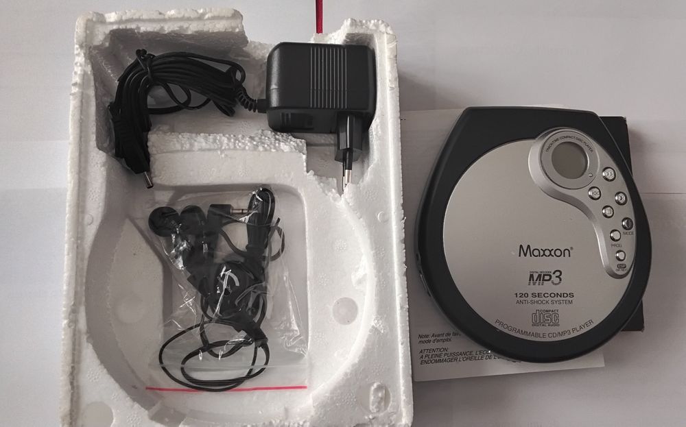 Walkman CD MP3 Maxxon novo na caixa