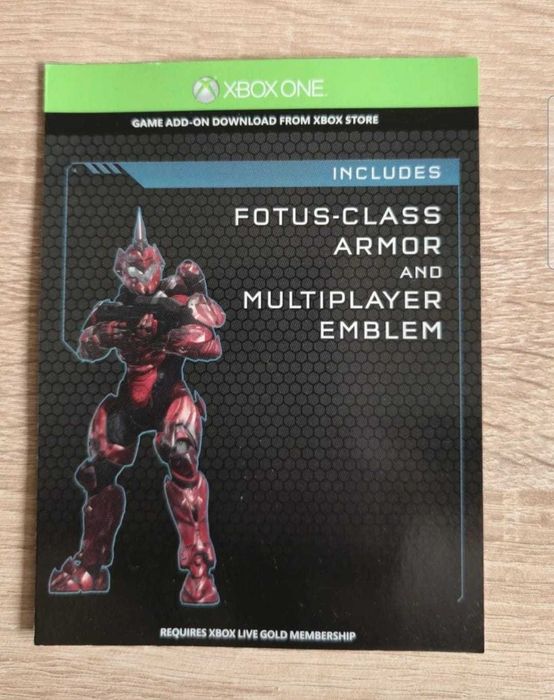 Kod na pancerz + emblemat Halo