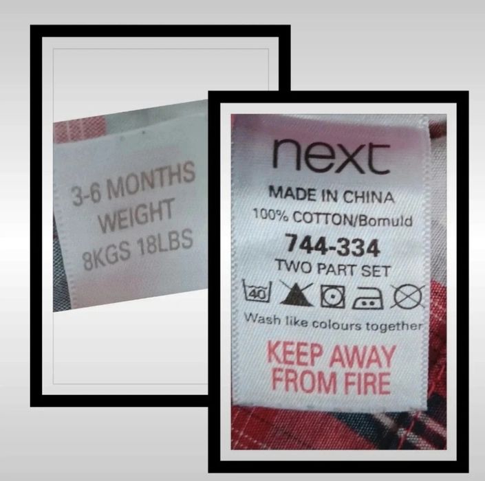 Elegancki zestaw dla chłopca r. 62-68 Next / Baker