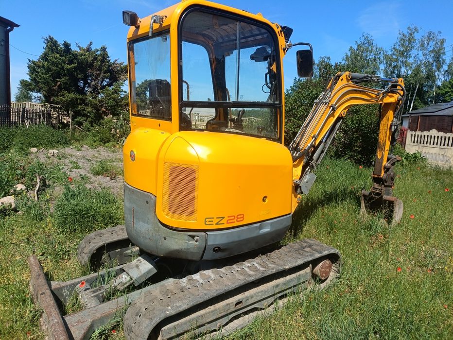 Wacker Neuson 28 minikoparka zamiana zamienię JCB 3027