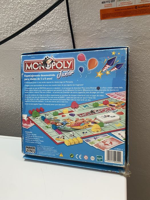 Jogo monopoly junior