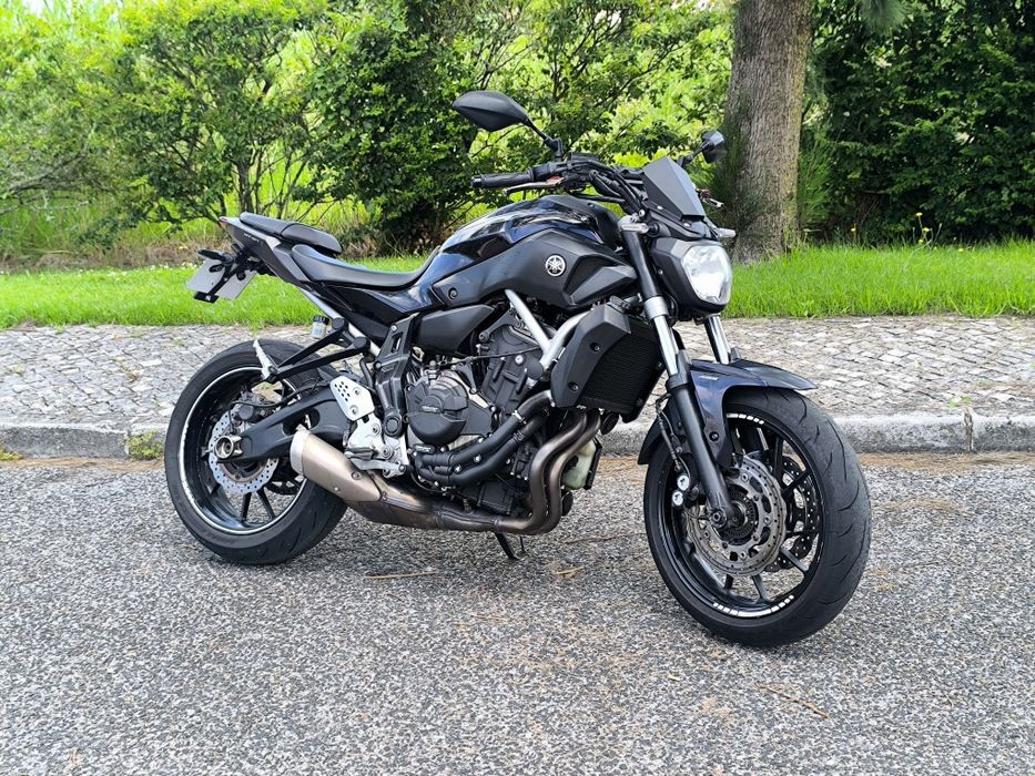 Yamaha MT-07 – 55 kW - pronta para circular
