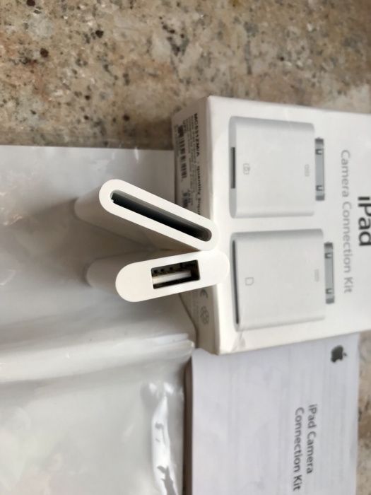 Zestaw do podłączania aparatu fotograficznego do iPada od Apple