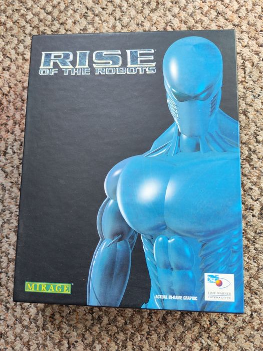 Amiga CD32 gra Rise of the robots stan kolekcjonerski