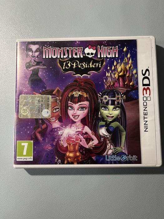 Monster High 13 życzeń nintendo 3ds