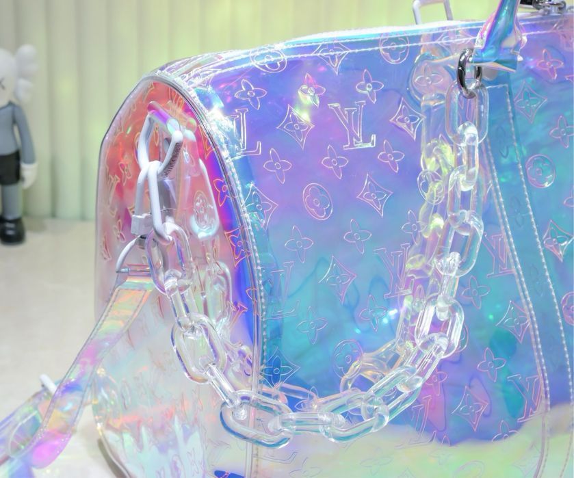 LOUIS VUITTON KEEPALL прозрачная сумка дорожная спортивная мужская