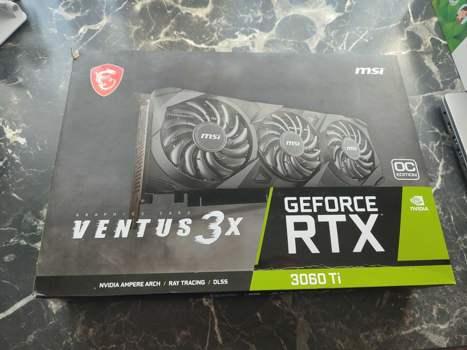 Відеокарта Nvidia GeForce RTX 3060Ti  MSI Ventus 3x