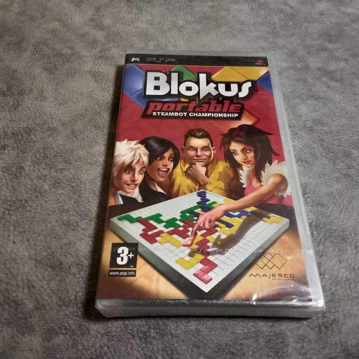 psp blokus portable. Steambot championship. новый фирменный диск psp