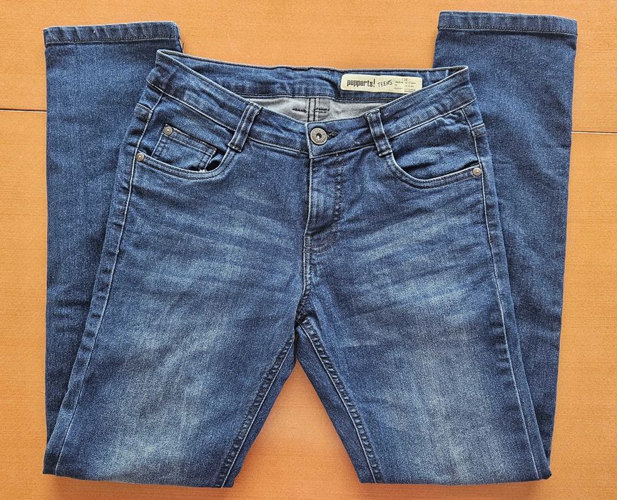 Spodnie jeansowe - rozmiar 158 cm