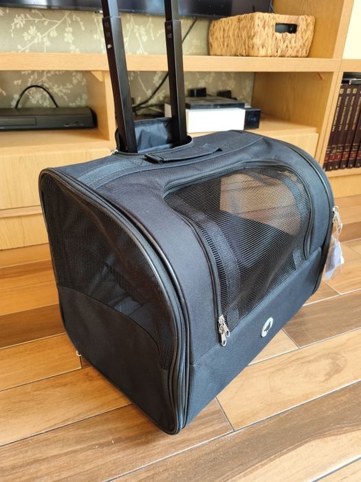 Transporter na kółkach dla kotów lub małych psów Croci