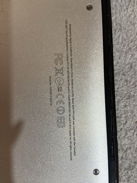 macbook pro 2013 - para peças