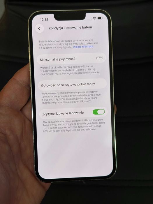 Telefon iPhone 13 Pro 128GB 5G SUPER STAN - Ascom ul Klasztorna