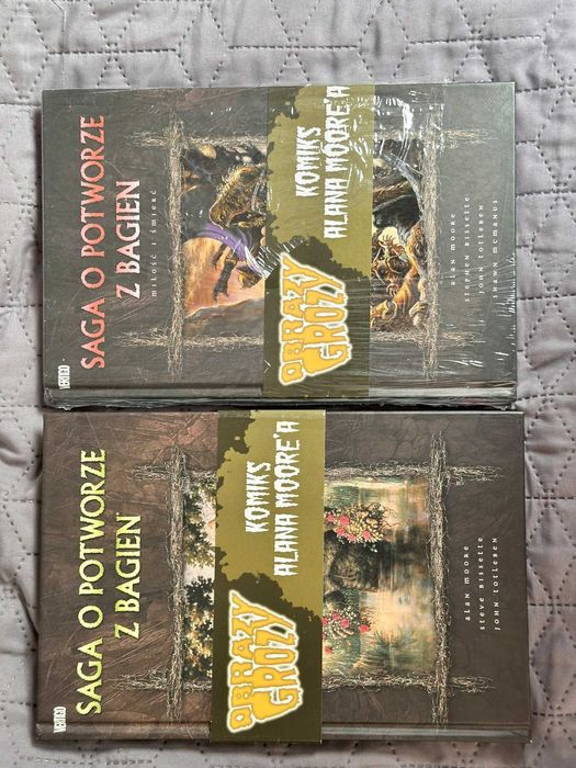 Saga o Potworze z Bagien tom 1 i 2, Miłość i śmierć, folia