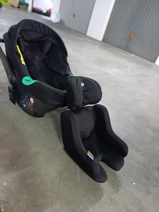 Cadeira Auto (ovo)Chicco Black s/Base