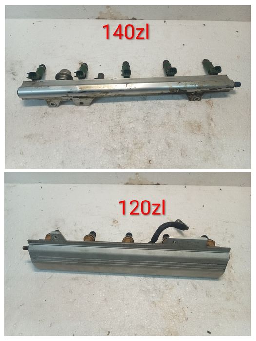 Listwa wtryskowa wtryski wtrysk paliwa 2.,4 Volvo S80 S80 v70