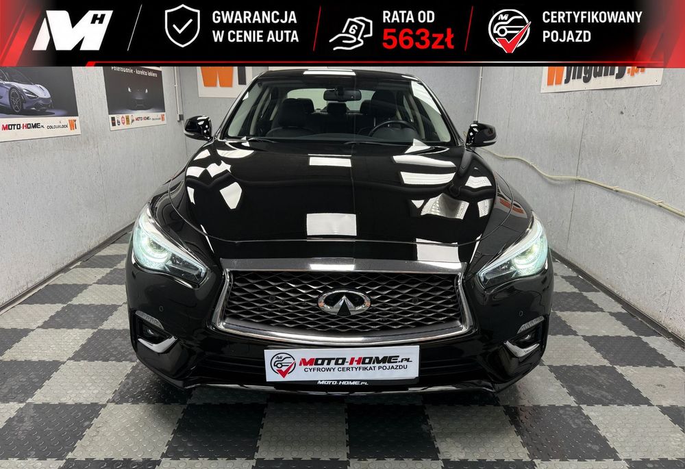 Infiniti Q50 LIFT 2.0t Benzyna, Salon PL, jeden właściciel Ceramika GWARANCJA