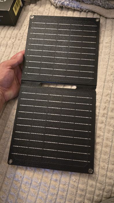 Panel solarny 2panele wejście USB C i USB A