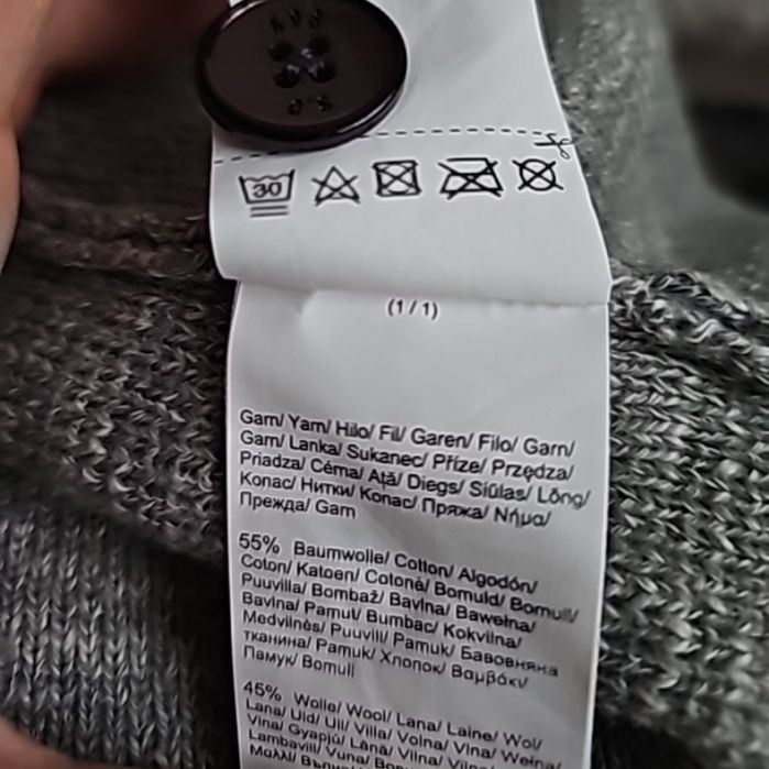 М'який піджак чоловічий з вовни 100% S.Oliver