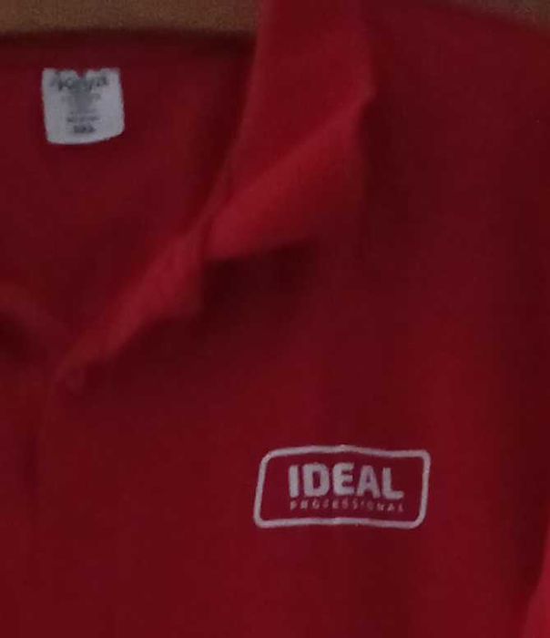 Koszulka polo czerwona