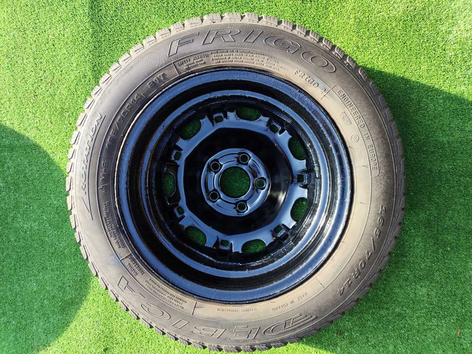 4xFelga stalowa 14, 5x100, Fabia.  Opony gratis.
