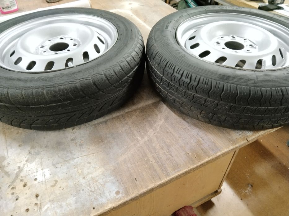 Колеса вузькі і низькі в зборі диск шина покришка 155 70 r13