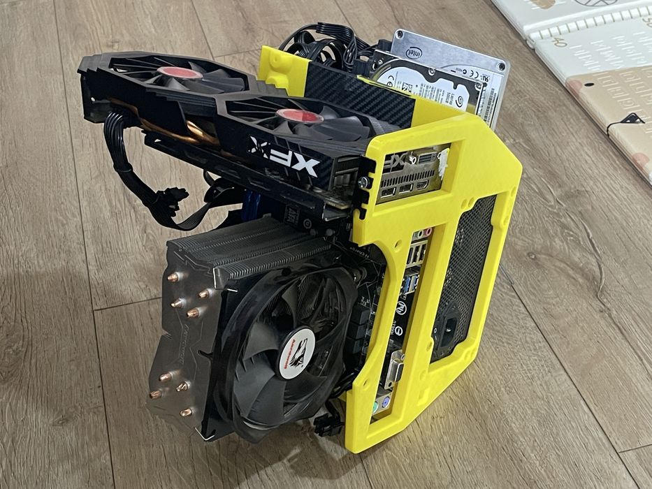 Кастомний міні пк на i7/16gb ram/rx580 8gb (ssd+hdd)