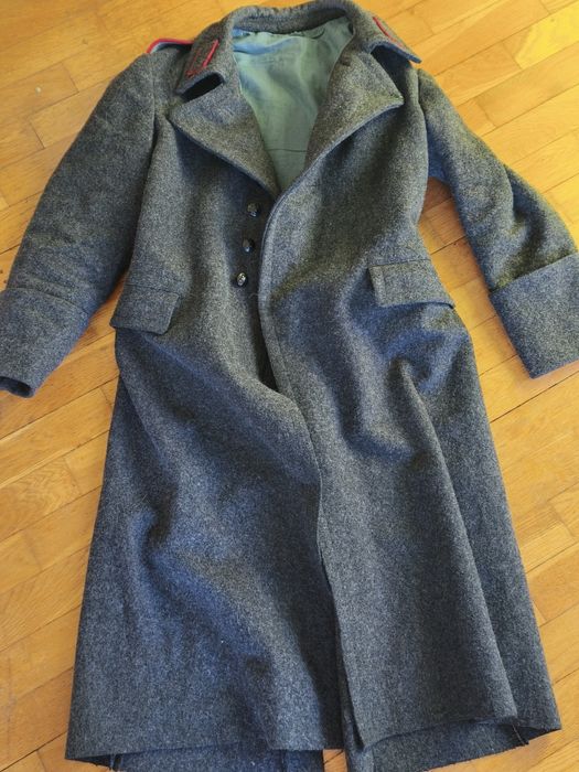 Sowiecki płaszcz wojskowy