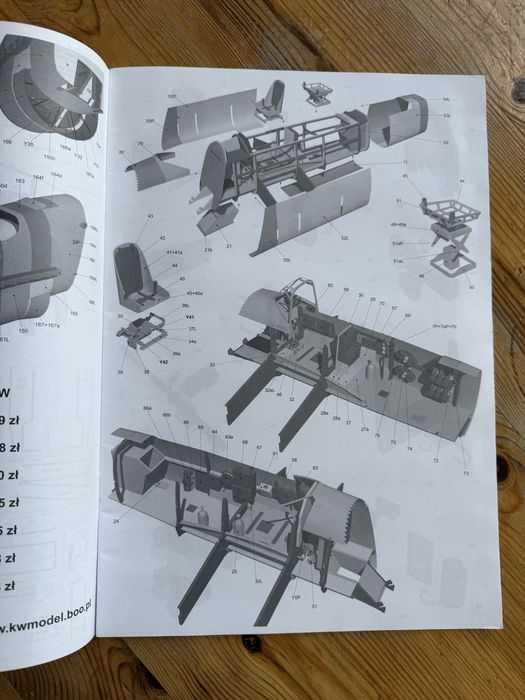 Ju87 B model kartonowy 1:33