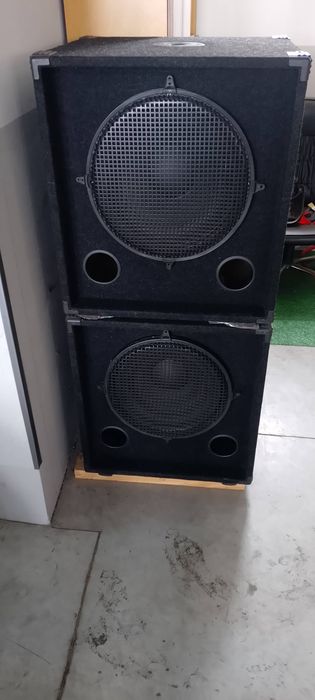 Kolumny basowe 2x750W na głośnikach Beyma 18g50 4ohm