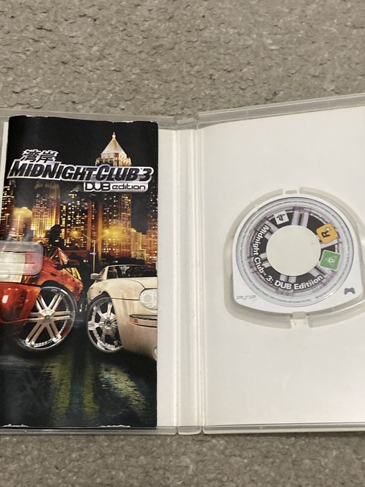 Gry na psp  : Star wars 3, Star wars 2, Midnight club3, Loco Roco