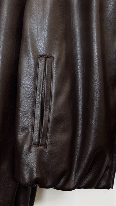 Шкіряна куртка ZARA